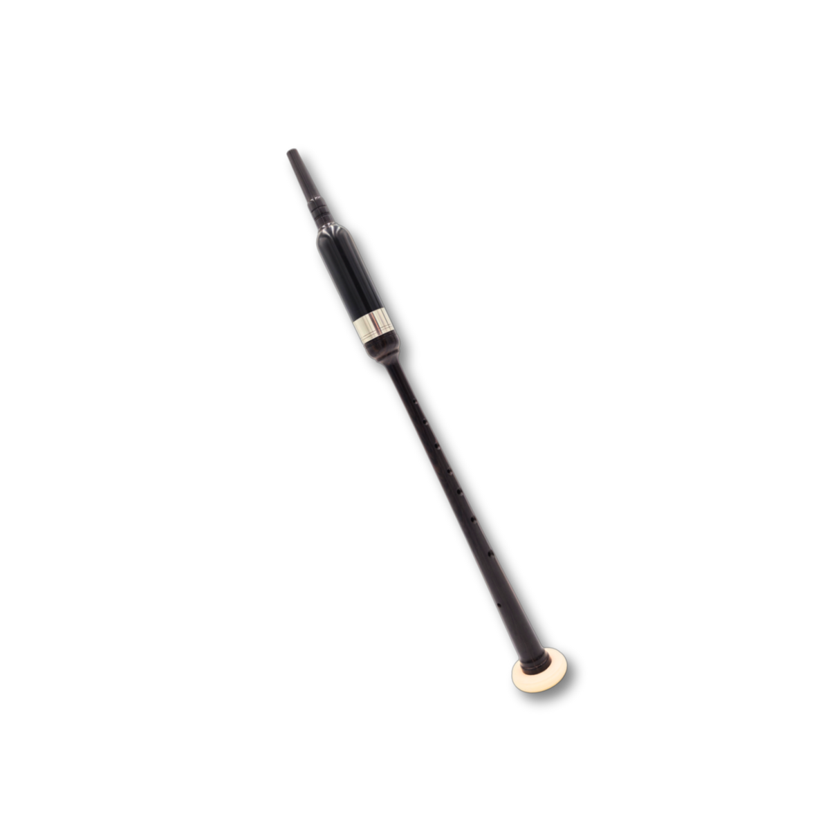 Brian Boru Ebony wood 10 Keys Pipe Chanter Imitation Ivory sole. main image 0