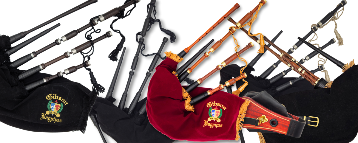 Pipe Banner Gibson Bagpipes