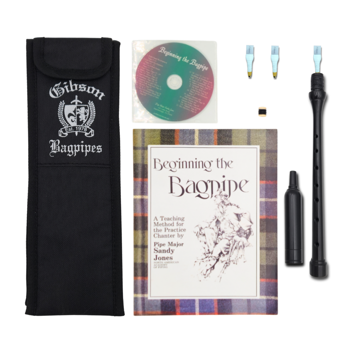 Kit de démarrage pour cornemuse ultime de Gibson