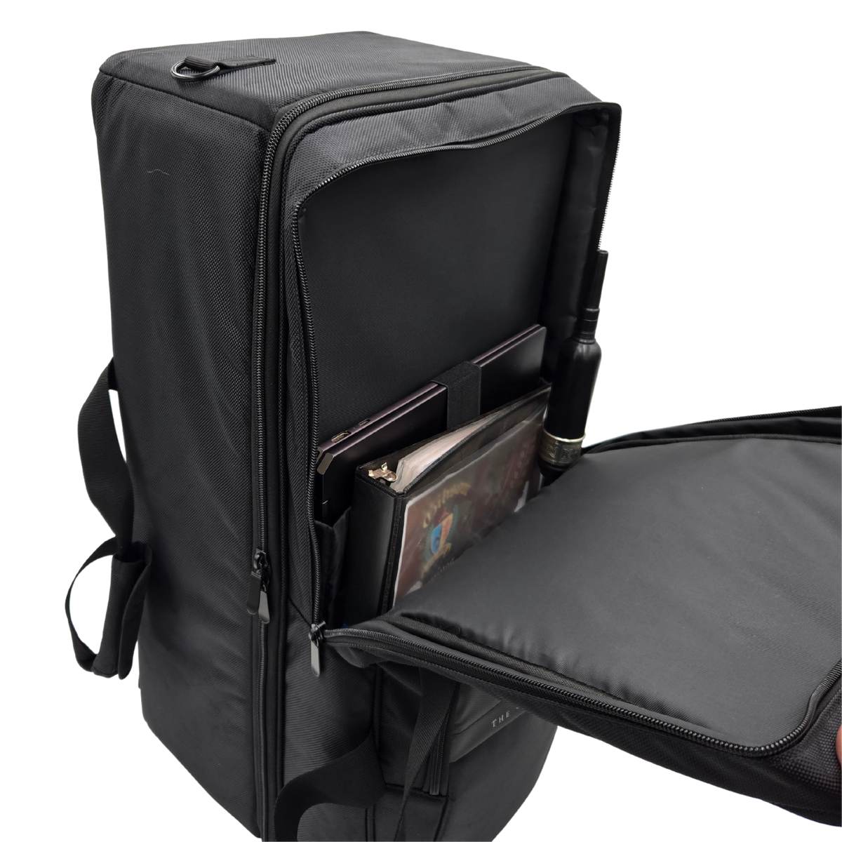 Gibson Pipe Case with separate laptop and tablet storage sleeves